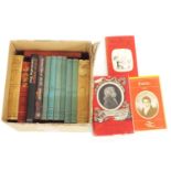 Selection of books on various musical subjects, including Hoffnung's Orchestra and six volumes of