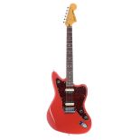 2010 Squier by Fender Vintage Modified Jaguar HH electric guitar, crafted in Indonesia, ser. no.