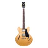 2013 Gibson Memphis '59 reissue ES-335 semi-hollow body electric guitar, made in USA, ser. no.