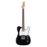 1970 Fender Telecaster electric guitar, made in USA, ser. no. 2xxxx8; Finish: black, refinish,