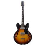 Gibson ES-330 TD hollow body electric guitar, made in USA, circa 1963, ser. no. 6xxx7; Finish: