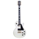 2001 Gibson Les Paul Custom electric guitar, made in USA, ser. no. 0xxx1xx1; Finish: Alpine white,