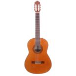 Late 1970s Mervi Rafael Molina classical guitar, made in Spain; Back and sides: rosewood, minor