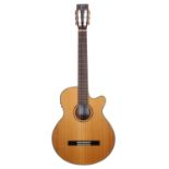 Tanglewood Rosewood Reserve TRC-CE electro-classical guitar, ser. no. UT09xxxxx3; Back and sides:
