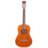 Hondo II H321A classical guitar, made in Korea; Back and sides: laminated mahogany, minor dings;