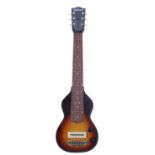 Gibson EH100 lap guitar, made in USA, circa 1939, ser. no. EGE-xxx7; Finish: sunburst, various minor