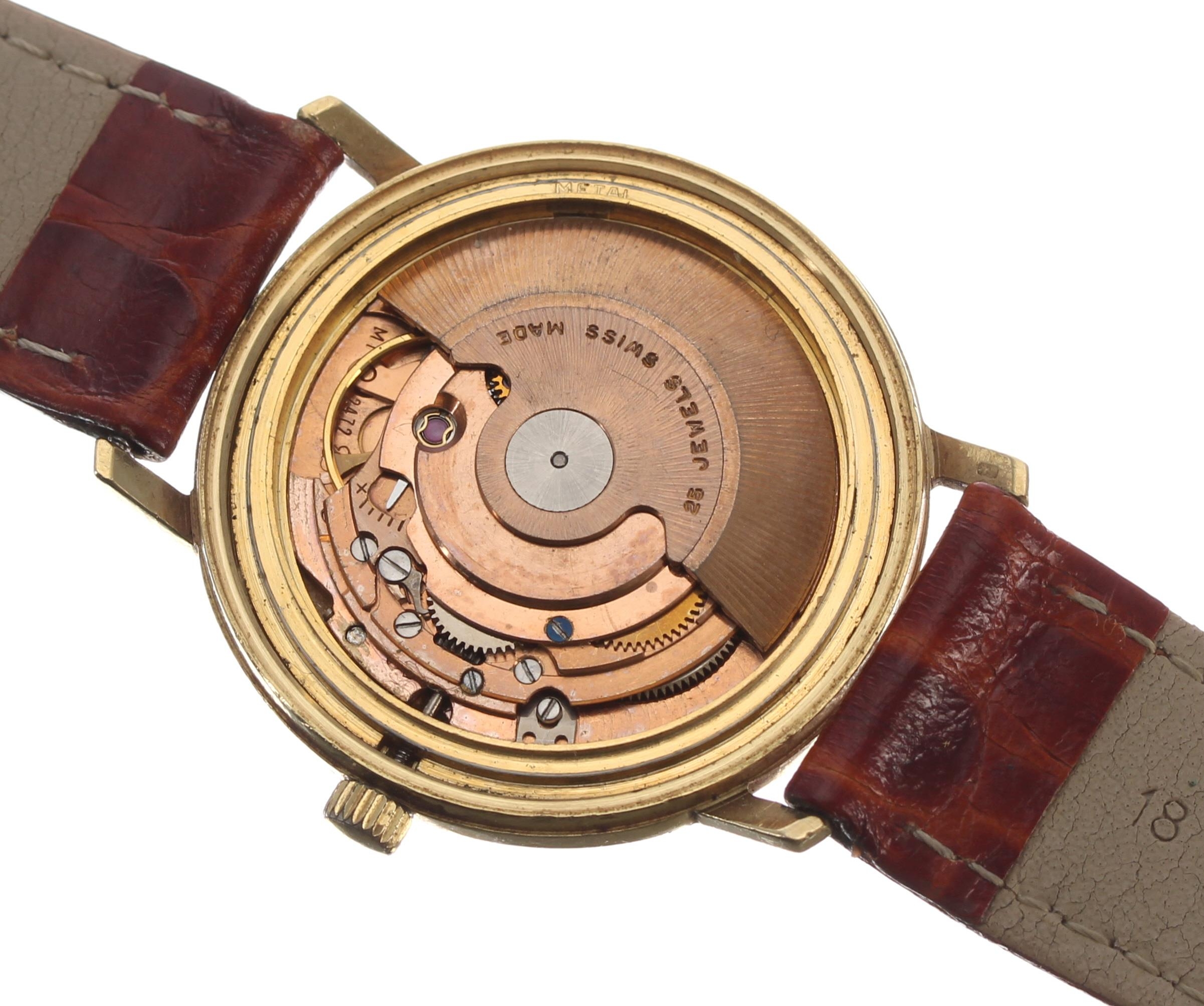 Boodle & Dunthorne 18ct automatic gentleman's wristwatch, case ref. 382847 983, import hallmarks for - Image 3 of 3