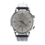 Jaeger-LeCoultre Memovox alarm 'oversized' automatic stainless steel gentleman's wristwatch, ref.