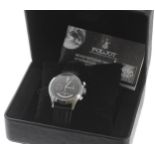 Poljot International STRELA stainless steel gentleman's wristwatch, ref. 3133, no.0205, 23 jewel