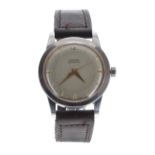Omega 'bumper' automatic stainless steel gentleman's wristwatch, ref. 2577-1, serial no. 12016xxx,