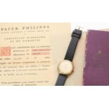 Patek Philippe Calatrava 18ct gentleman's wristwatch, ref. 2593, movement no. 783xxx, circa 1963,