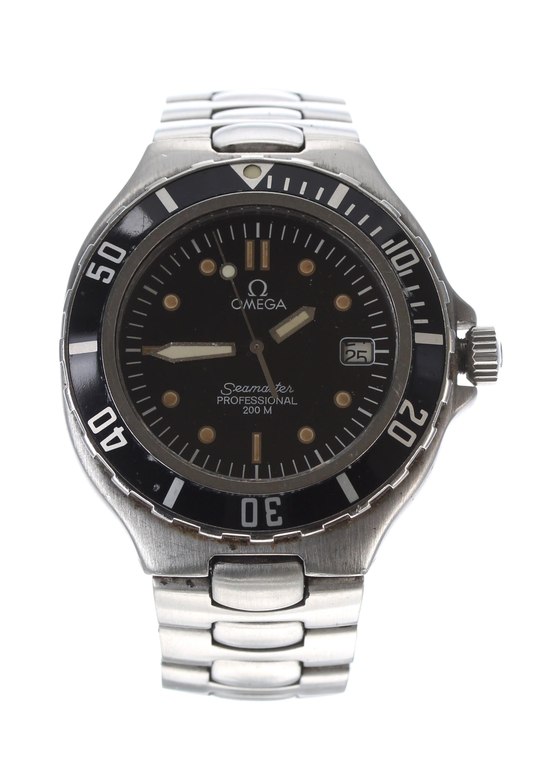 Omega Seamaster Professional 200m (pre-Bond) stainless steel gentleman's wristwatch, ref. 396.