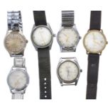Two Rotary stainless steel gentleman's wristwatches; together with a Services gentleman's