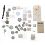 Collection of assorted Longines watch parts
