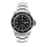 Rolex Oyster Perpetual Date Sea-Dweller stainless steel gentleman's wristwatch, ref. 16600, serial