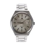 Tissot Seastar automatic stainless steel gentleman's wristwatch, silvered dial with date aperture,