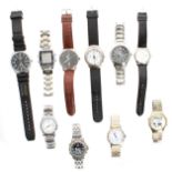 Assortment of gentleman's wristwatches (10)