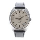 Zenith Sporto 28800 stainless steel gentleman's wristwatch, ref. 01.0970.274, tonneau case with a