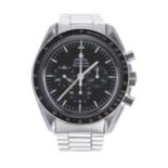 Omega Speedmaster Professional 'Moon' chronograph stainless steel gentleman's wristwatch, ref. ST