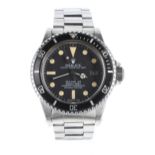 Rolex Oyster Perpetual Date Sea-Dweller 'Great White' stainless steel gentleman's wristwatch, ref.