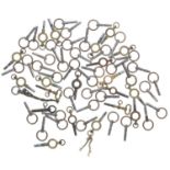 Quantity of pocket watch keys (60)