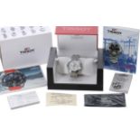 Tissot Couturier Chronograph stainless steel gentleman's wristwatch, ref. T035-407.11.011.00K,