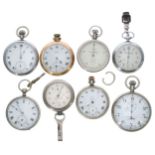 Venner Limited nickel cased pocket stopwatch (working order)