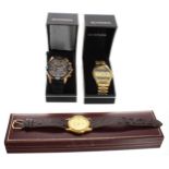 Three Sekonda gentleman's wristwatches in boxes (3)