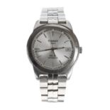 Tissot PR50 automatic stainless steel gentleman's wristwatch, ref. J374/474K, silvered dial, 36mm