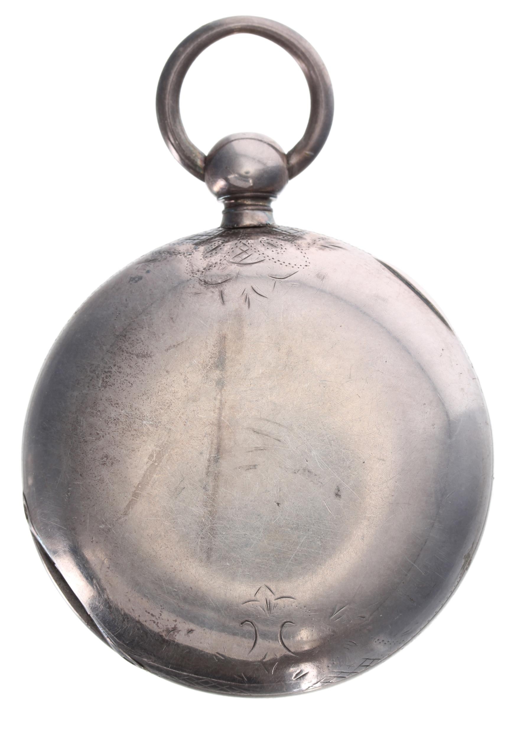 American Watch Co. lever pocket watch, circa 1875, signed Waltham P.S Bartlett, no. 881452, Roman - Image 2 of 3