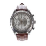 Omega Speedmaster chronograph automatic stainless steel gentleman's wristwatch, ref. 175.0083,