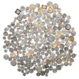 Large quantity of wristwatch movements to include Waltham, Rotary, Accurist, Cyma, Record, Vertex,
