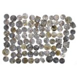 Quantity of wristwatch movements to include Lanco, Laca, Herald, Dominant, Unicorn, Buren Lux (90