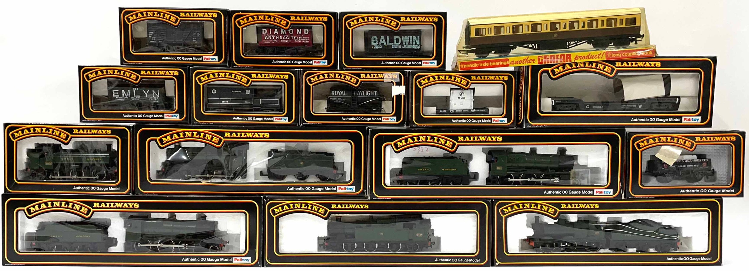 Mainline Railways 00 gauge model locomotives, carriages and rolling stock including cat nos. - Image 2 of 2