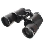 Pair of Carl Zeiss Jena German Kriegsmarine issue D.F. 7x50 binoculars numbered 1989974, further