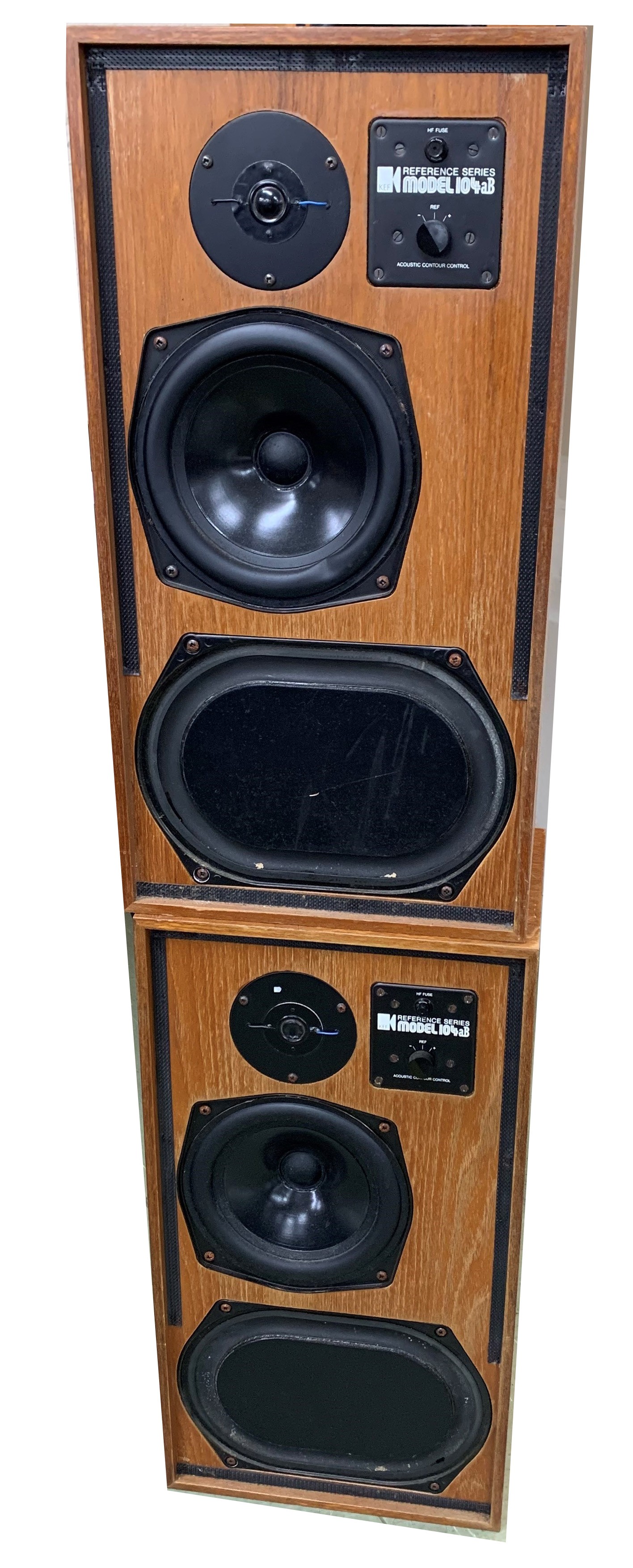 Pair of KEF Model 104Ab reference monitor speakers