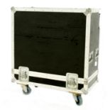The Alarm - heavy duty flight case on wheels suitable for a 4 x 12 speaker cabinet ** Used by The