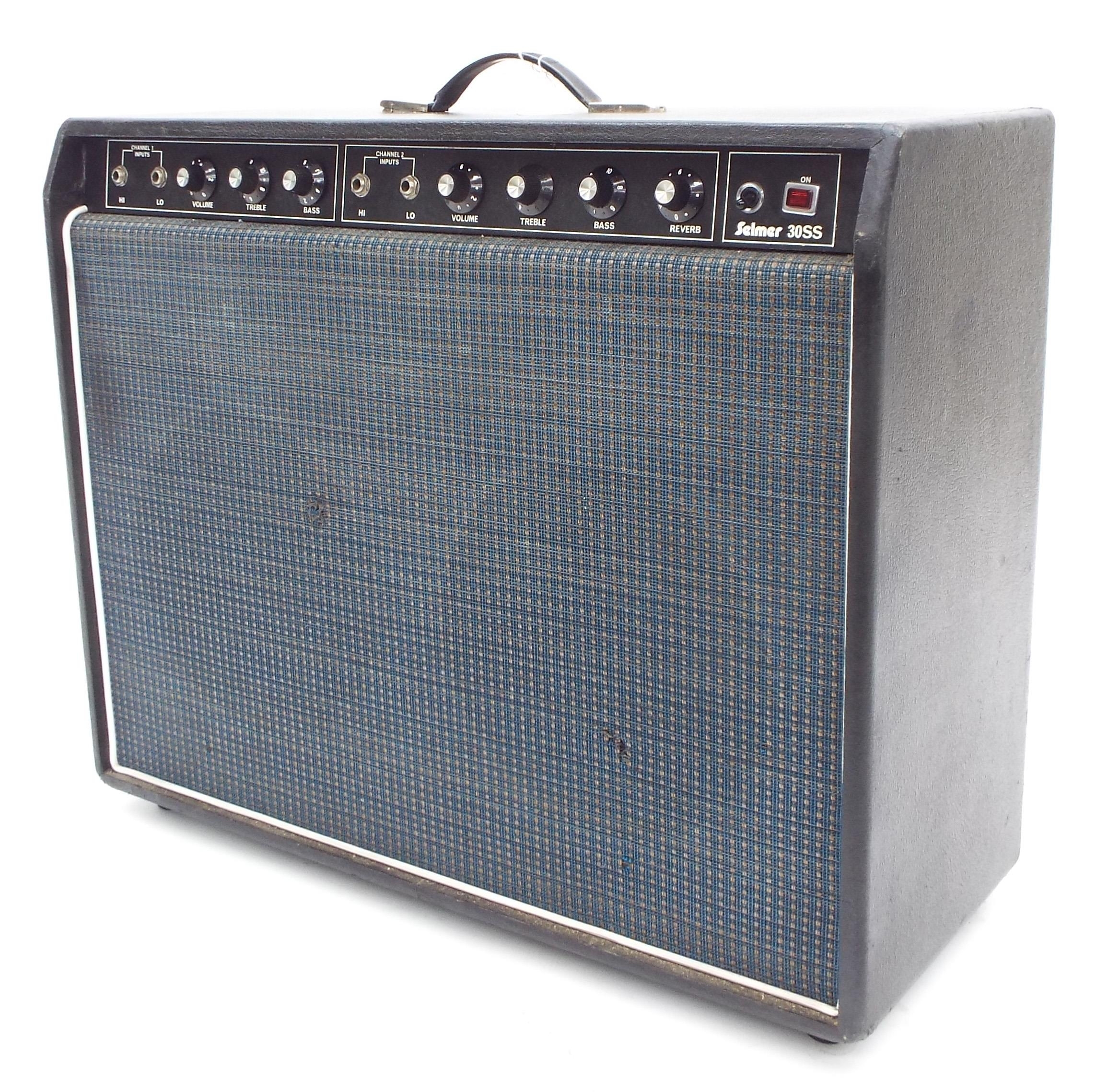 Selmer 30SS guitar amplifier, made in England, ser. no. 80143