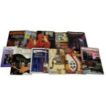 Seven various Gretsch guitar reference books; together with three Rickenbacker guitar reference