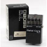 Boss ML-2 Metal Core guitar pedal, boxed