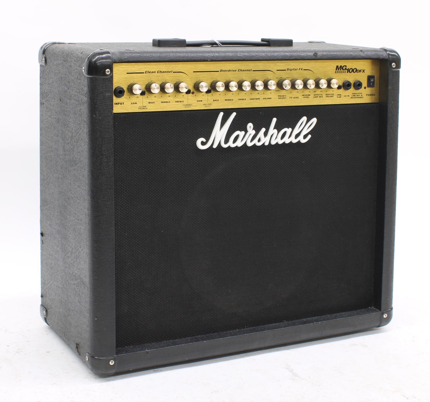 2004 Marshall MG Series 100DFX guitar amplifier