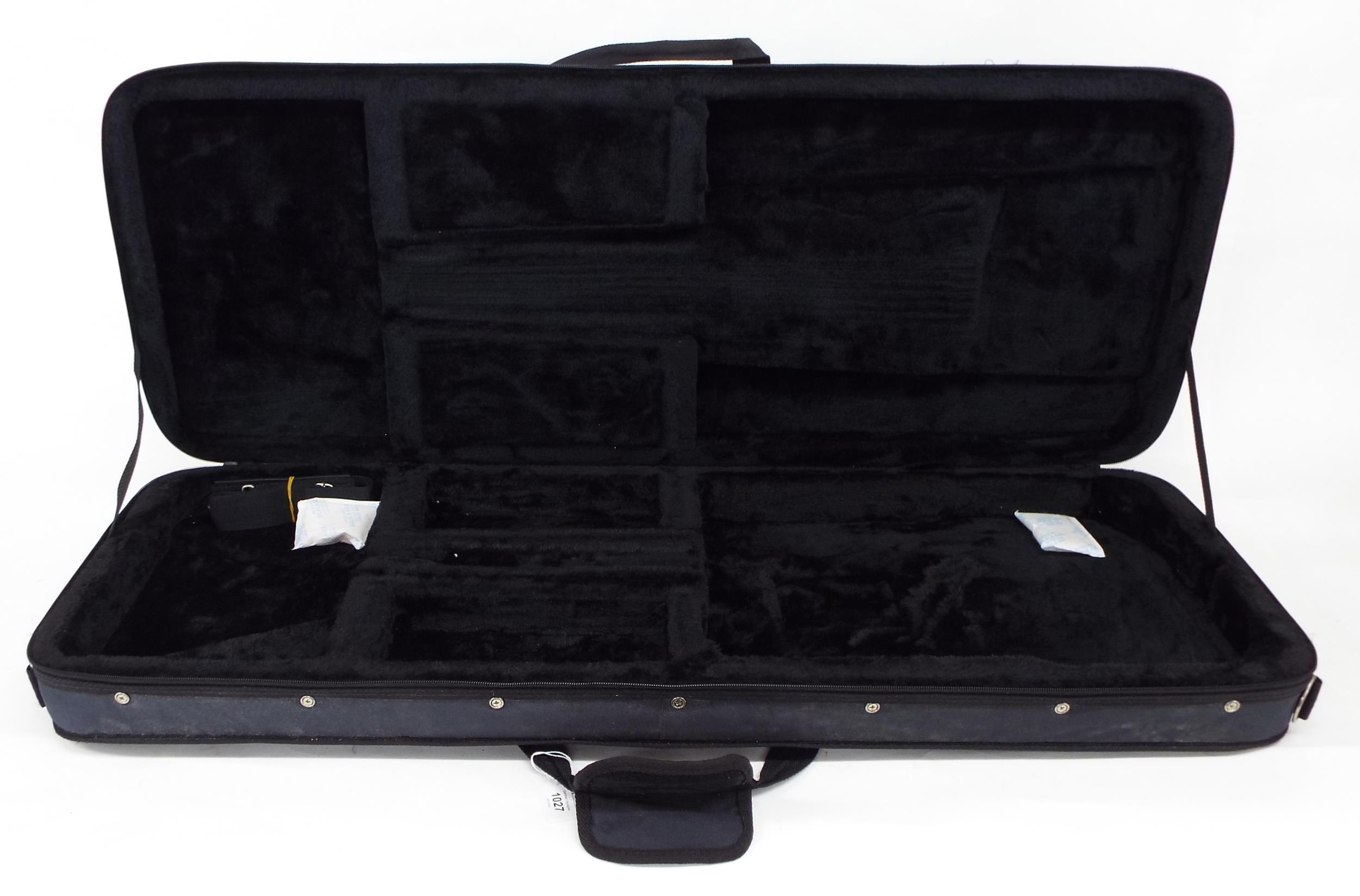 Compressed foam electric guitar hard case