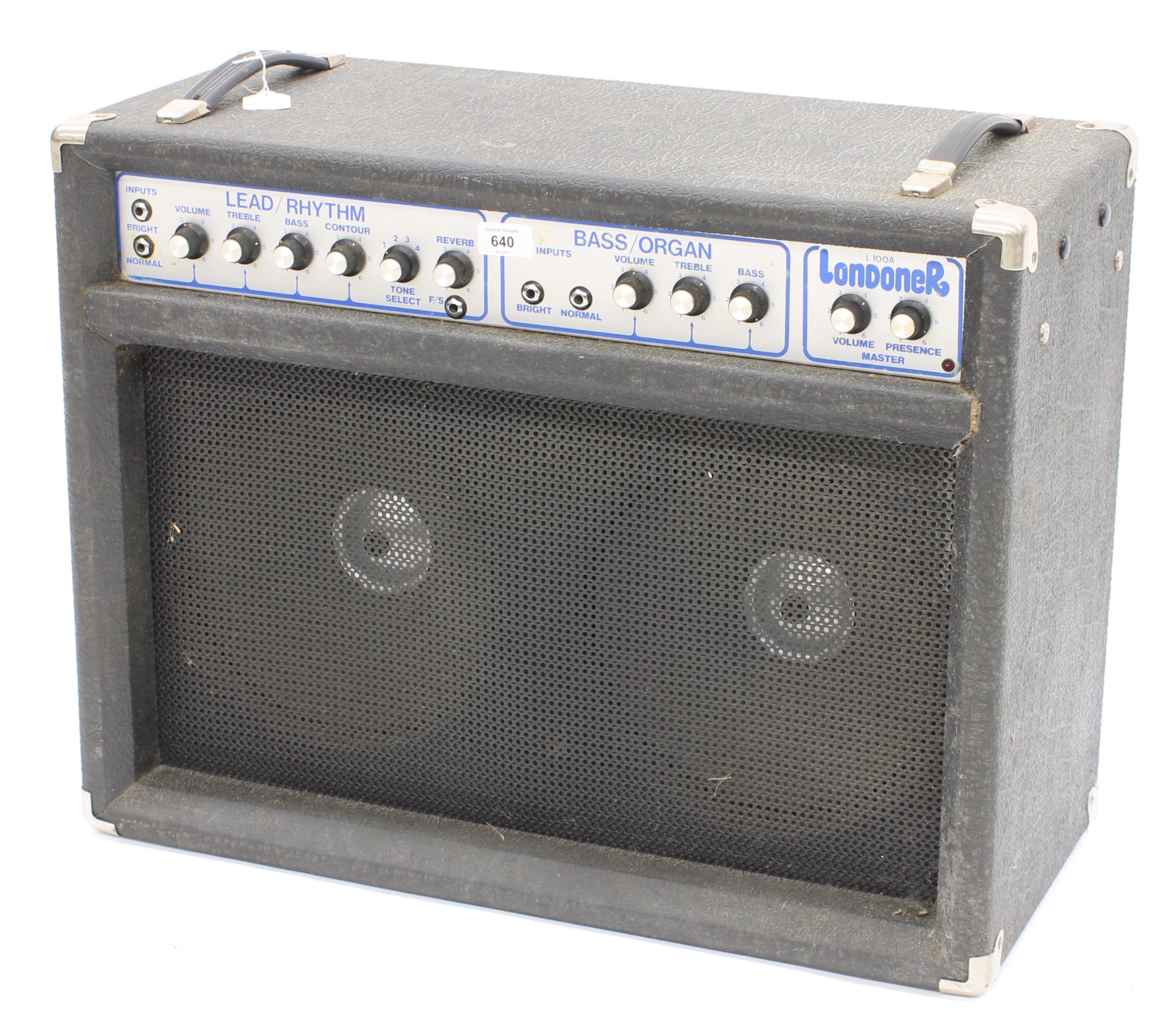 Londoner L100A guitar/bass/organ amplifier