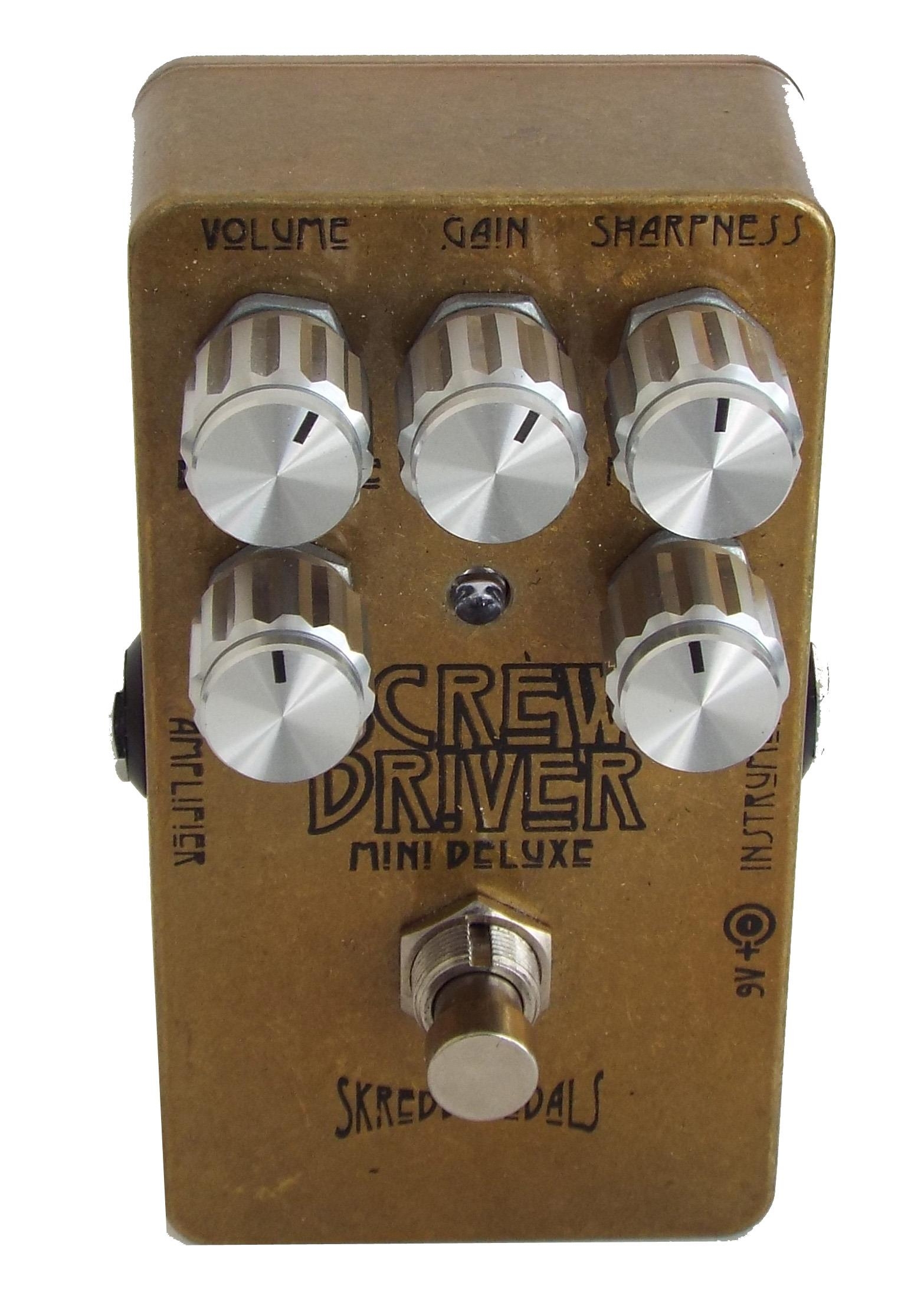 New and boxed - Skreddy Pedals Screwdriver Mini Deluxe guitar pedal