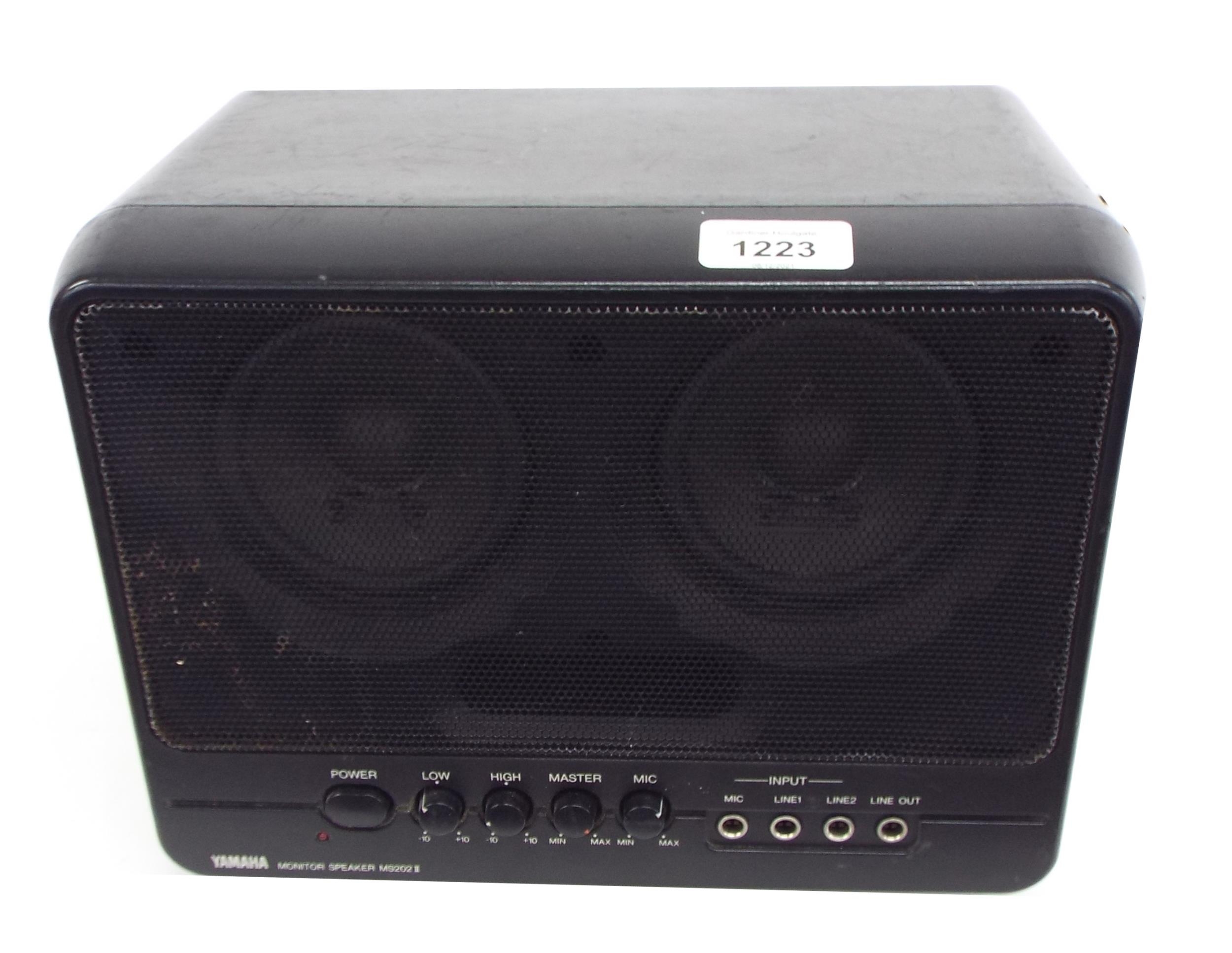 Yamaha MS202 II monitor speaker