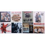 The Beatles - five Capitol Records Beatles vinyl records to include 'Long Tally Sally', 'Beatles '