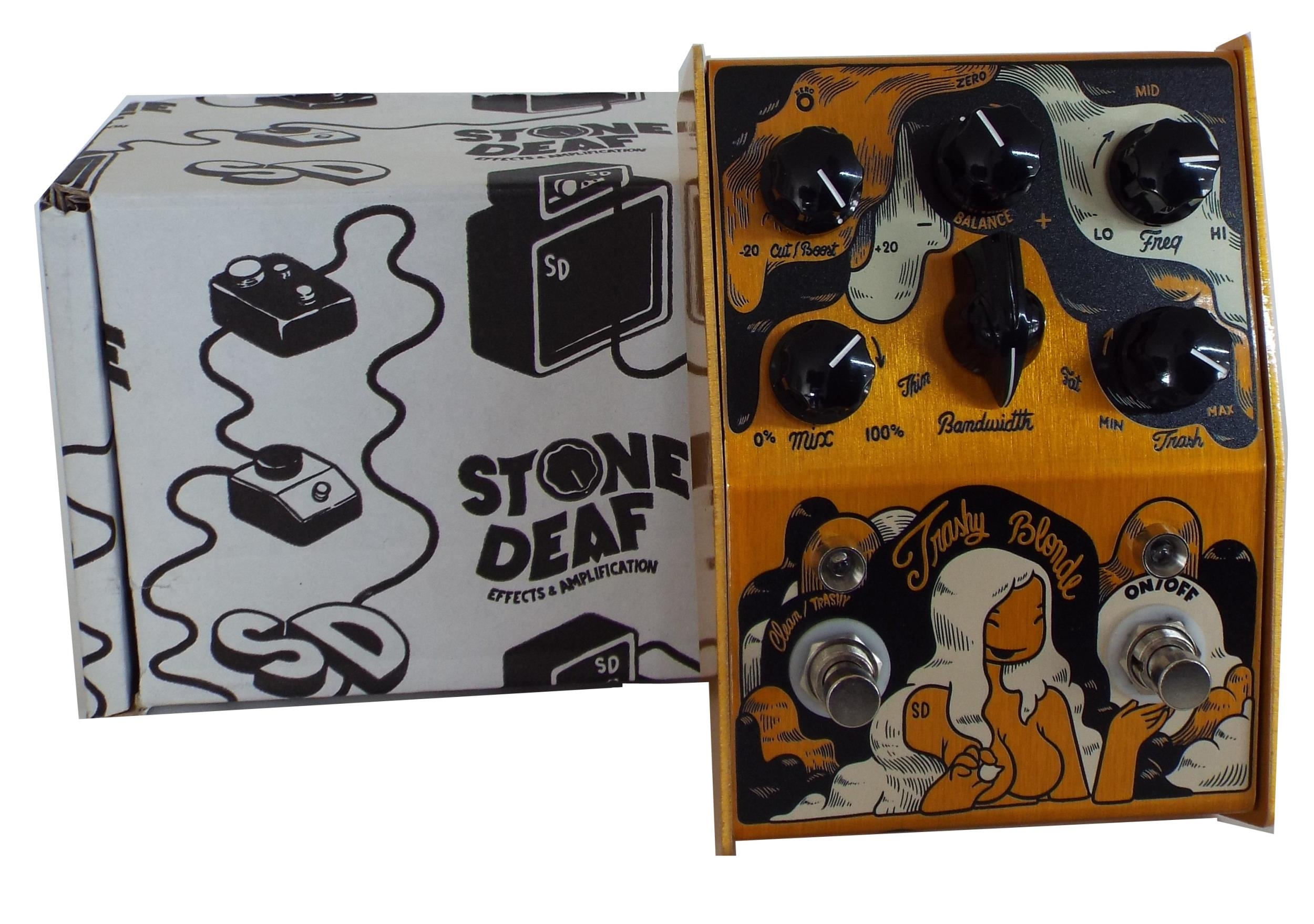 New and boxed - Stone Deaf Trashy Blond guitar pedal