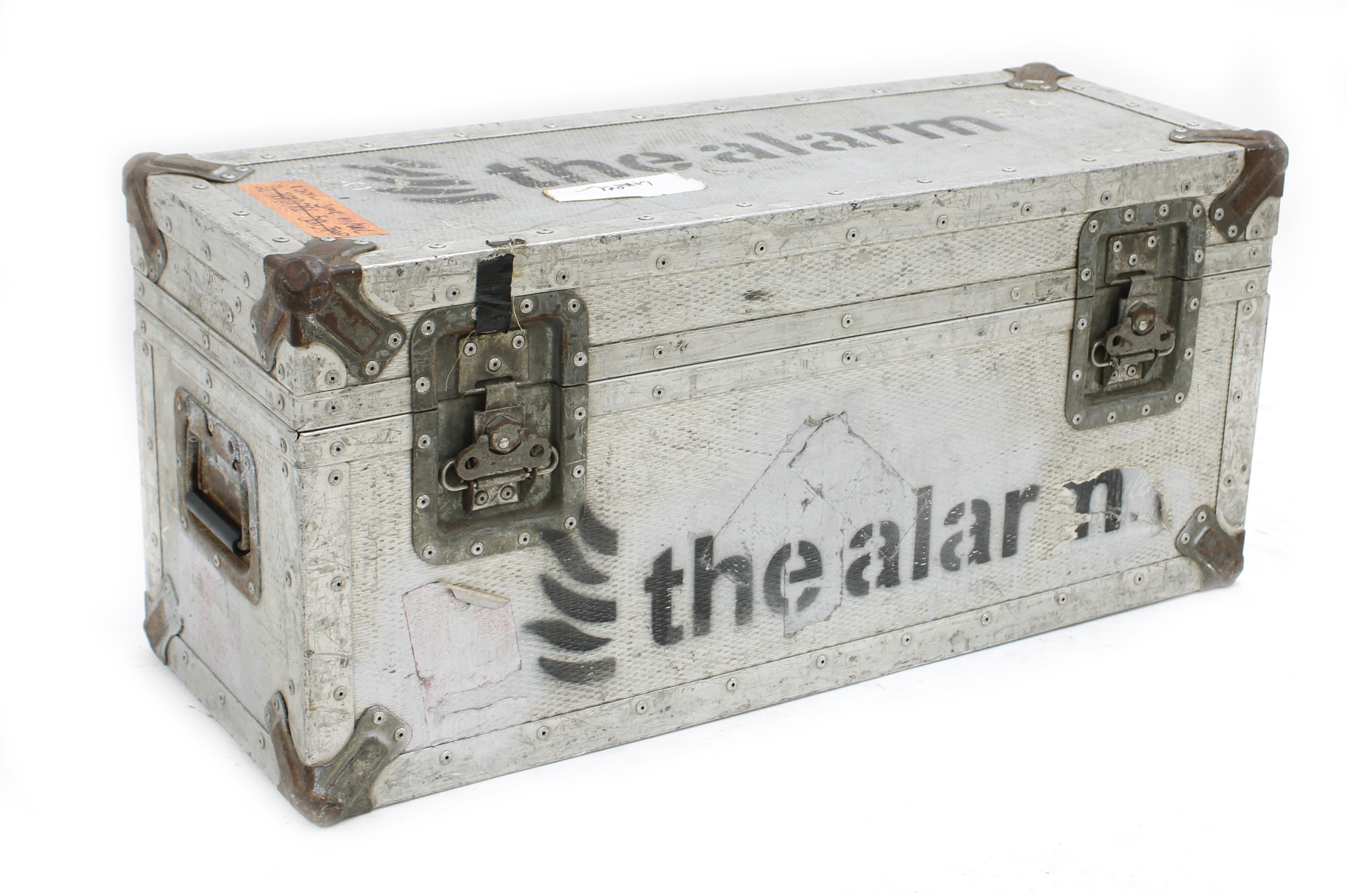 The Alarm and Oasis - Tour used heavy duty guitar amplifier flight case on wheels *Used on various