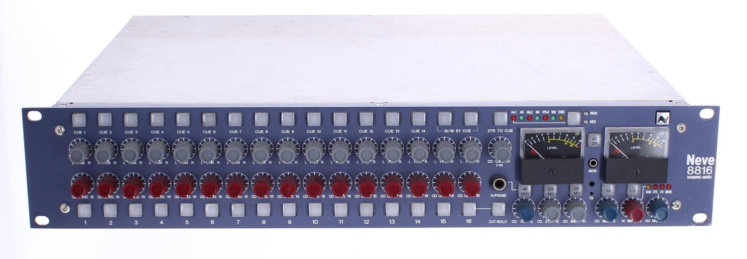 Bert Jansch - Neve 8816 Summing Mixer rack unit, Model Type AM5343, made in England,  ser. no.