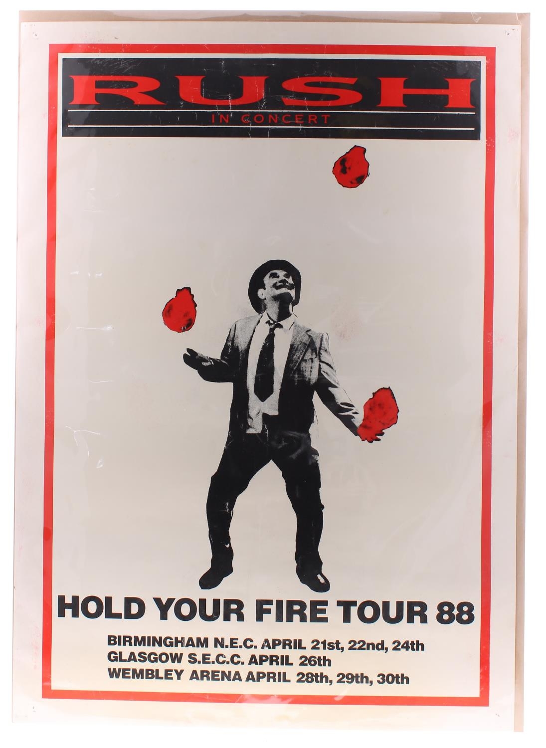Selection of five promotional posters including The concert for Bangladesh, Rolling Stones, The Who, - Image 2 of 5